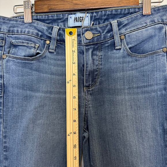 PAIGE Verdugo Ultra Skinny Jeans Women’s 28 High Rise Medium Wash Denim - Picture 8 of 13